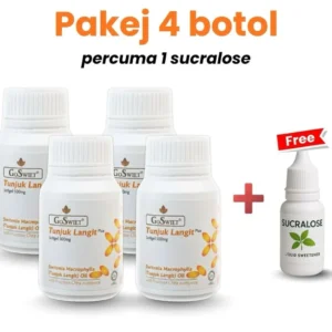 GoSwiet - 4 botol (Free 1 Sucralose)